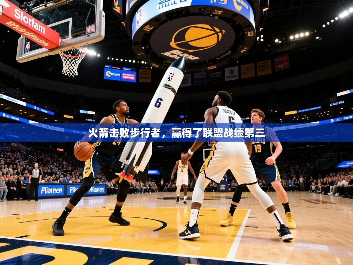 火箭击败步行者,赢得了联盟战绩第三 第1张