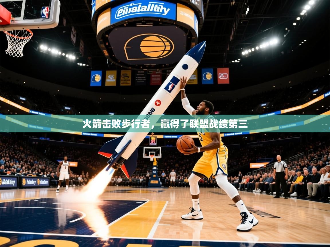 火箭击败步行者,赢得了联盟战绩第三 第2张