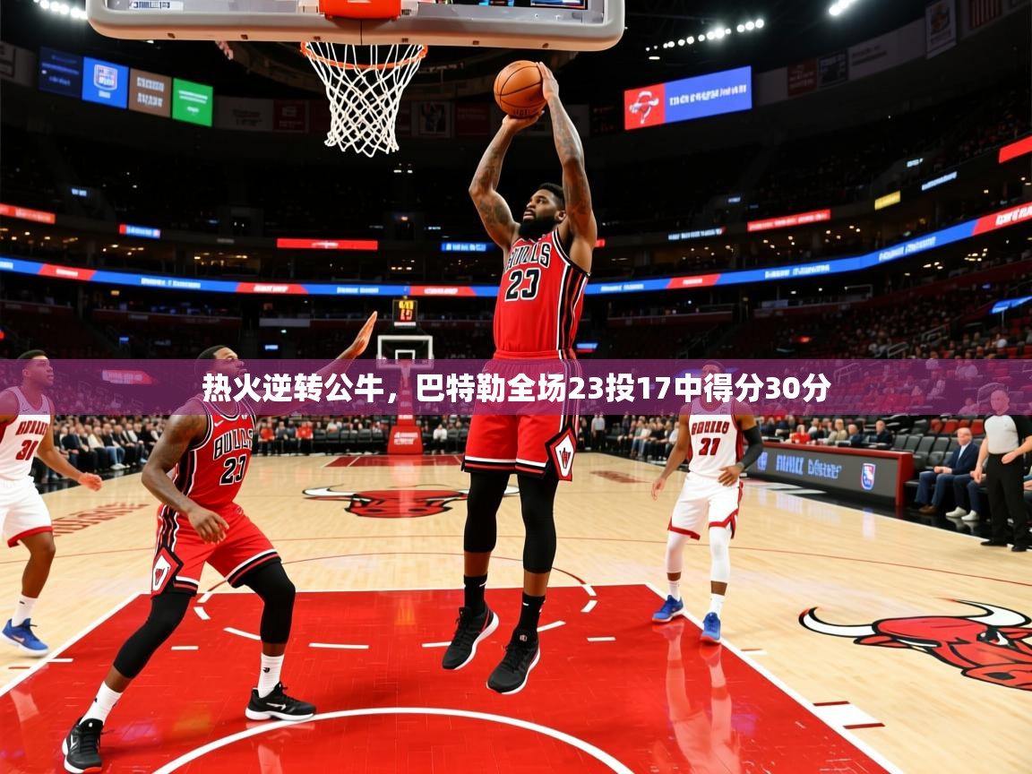 热火逆转公牛,巴特勒全场23投17中得分30分 第2张